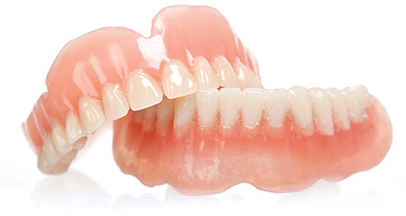 Full set of dentures